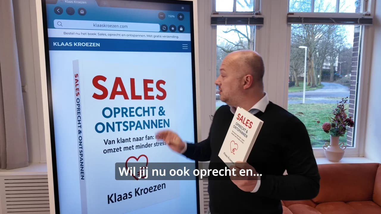 Het boek is een Bestseller bij Managementboek