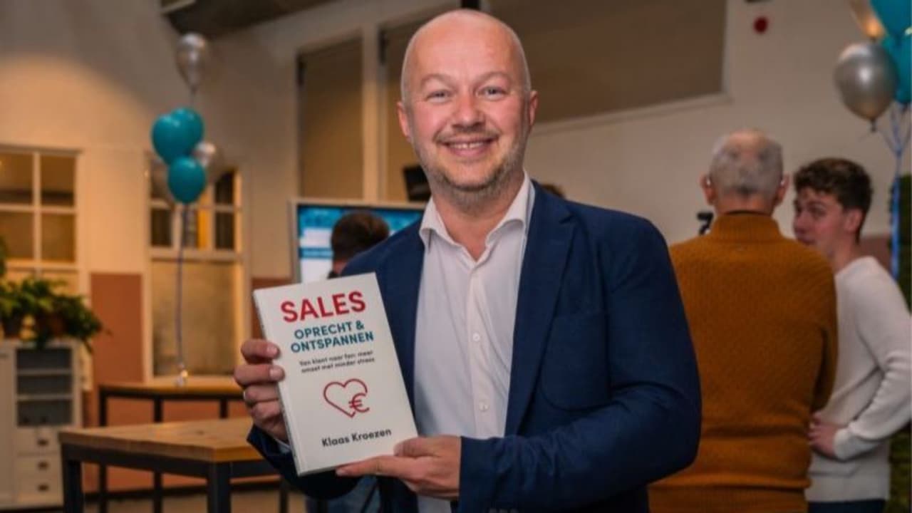 Mijn nieuwe boek: Sales, oprecht en ontspannen