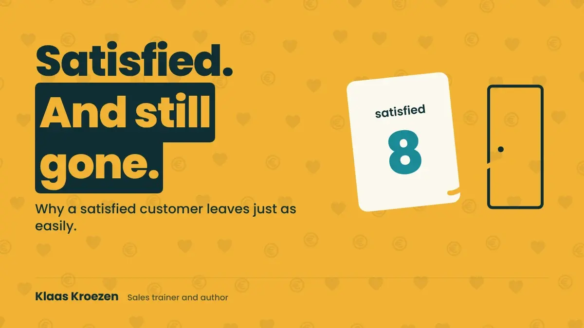 Measuring customer satisfaction in conversation with customers