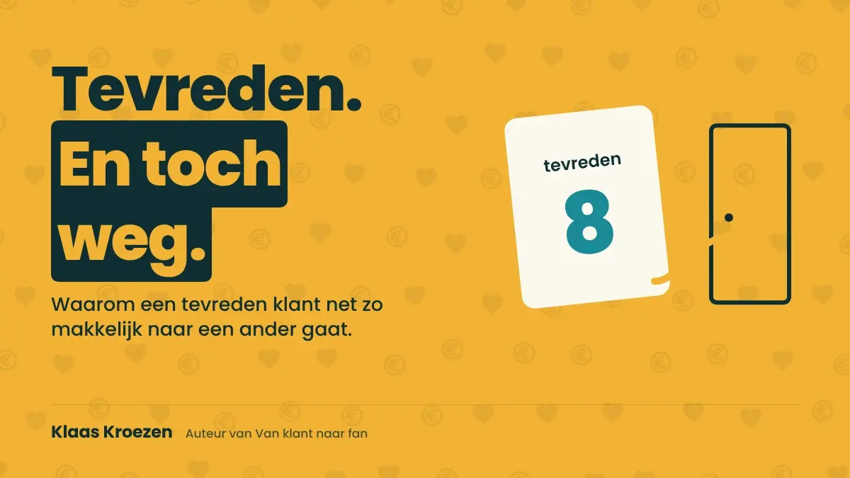 Klanttevredenheid meten met klanten in gesprek