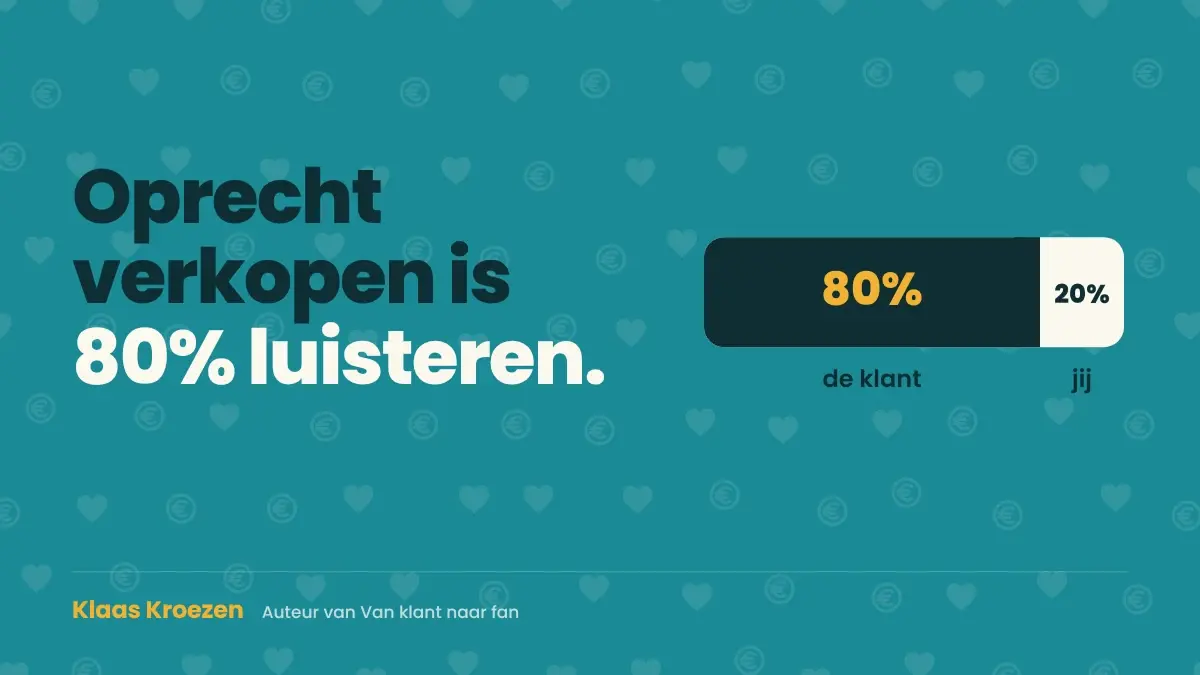 Oprecht verkopen: wat het is en waarom het meer oplevert, element uit het Customer Experience Model van Klaas Kroezen