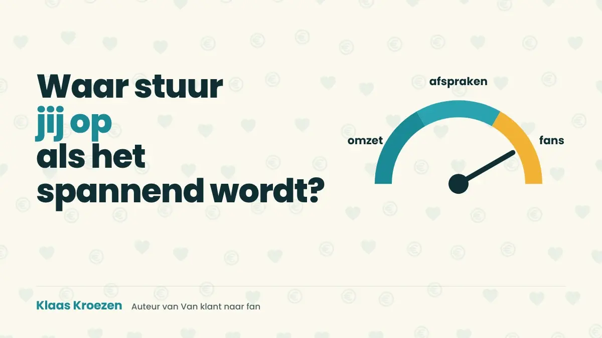 Salescultuur veranderen: begin bij de directie | Klaas Kroezen, oprecht en ontspannen