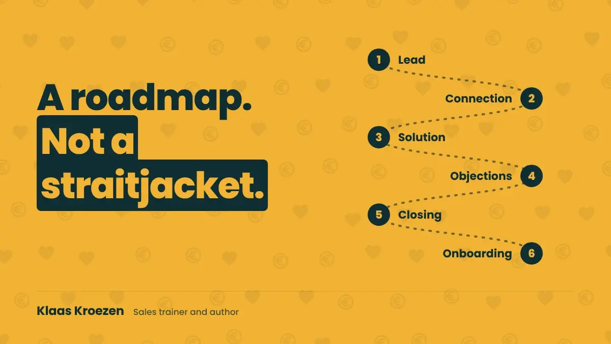 Your sales process: not a straitjacket but a guide for the customer journey | Klaas Kroezen, honest and relaxed