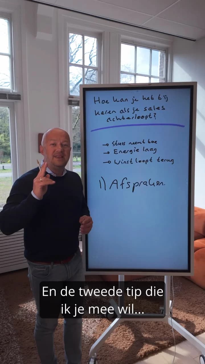 Hoe kan je het tij keren als je sales achterloopt?