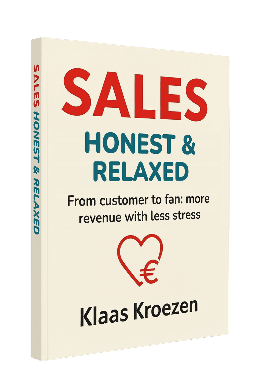 Book: Sales, Honest & Relaxed by Klaas Kroezen