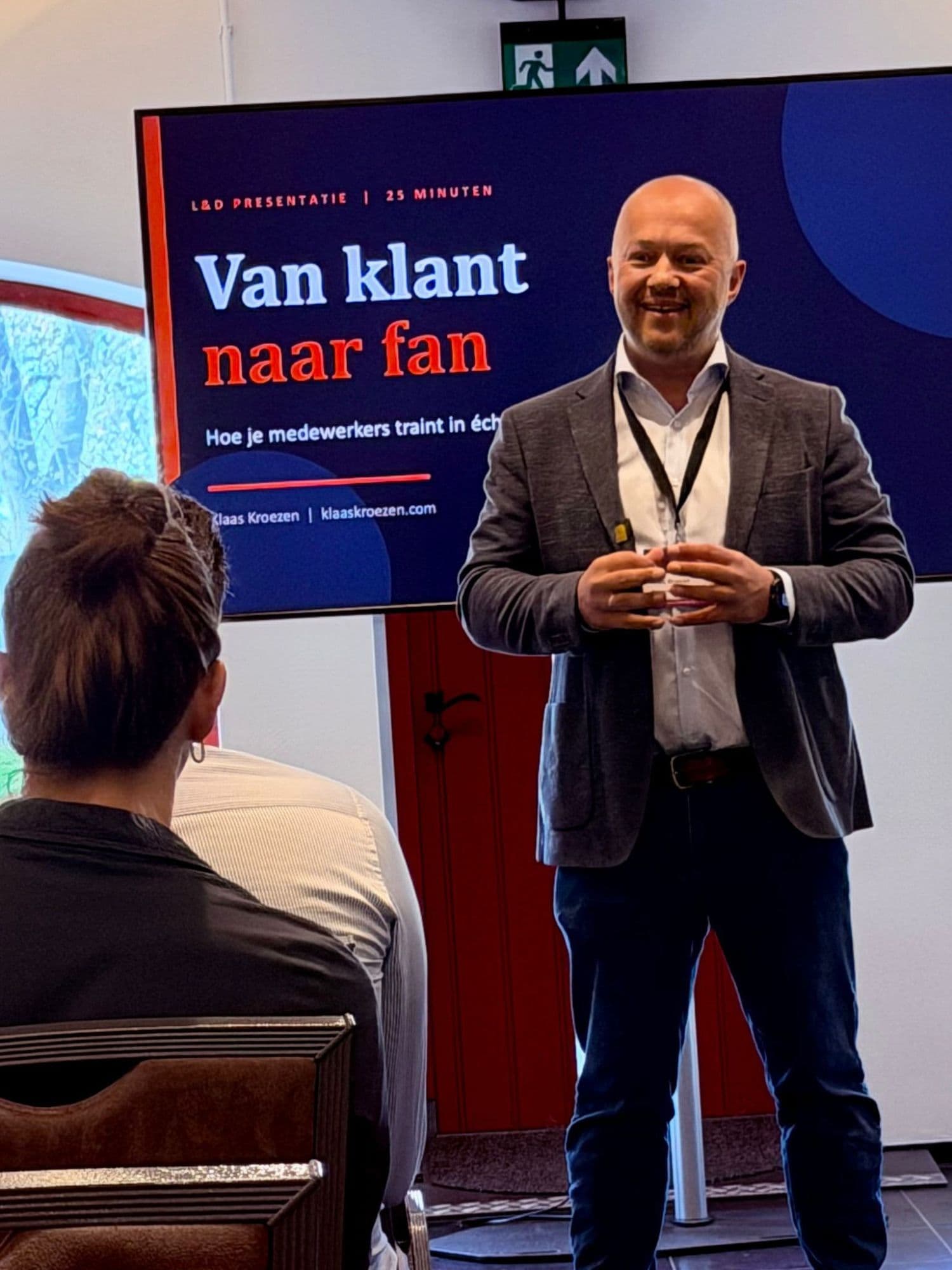 Klaas Kroezen presenteert 'Van klant naar fan'