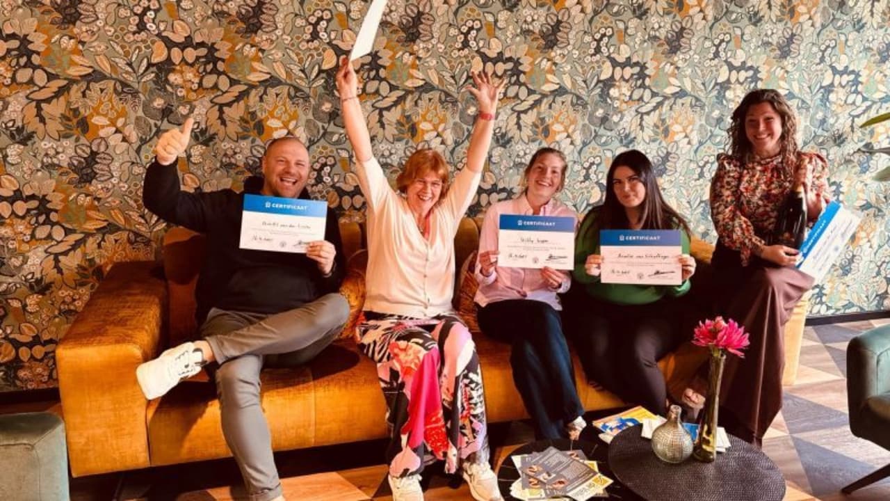 Deelnemers van de Customer Success Training